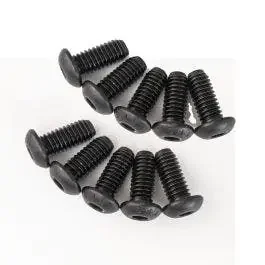 10 Black Harley Front Brake Rotor Bolts Softail Dyna Touring HD 5/16″-18 X 3/4″