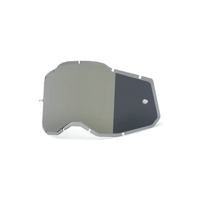 100% 610-6069 59091-00002 RC2/AC2/ST2 PLUS REPLACEMENT INJECTED MIRROR SILVER LENS