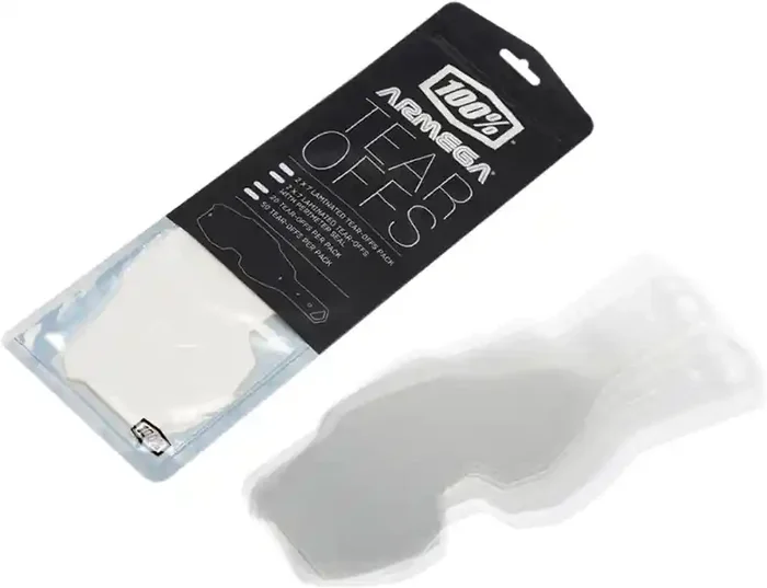 100% Armega Goggle Laminated Tear-Offs