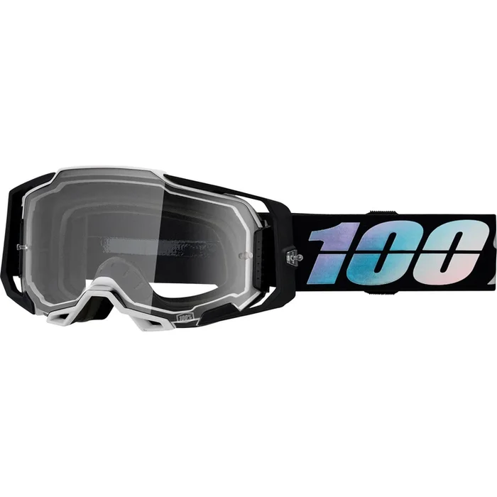 100% Armega Goggles – Krisp – Clear 50004-00019