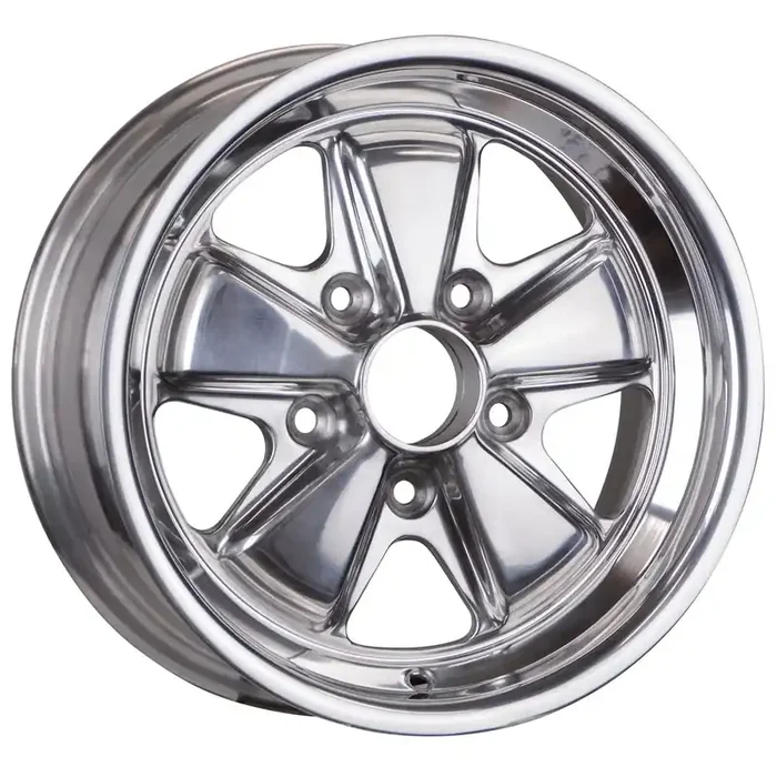 15×11 Porsche Fuchs Style Wheel Polished 5x130mm bp