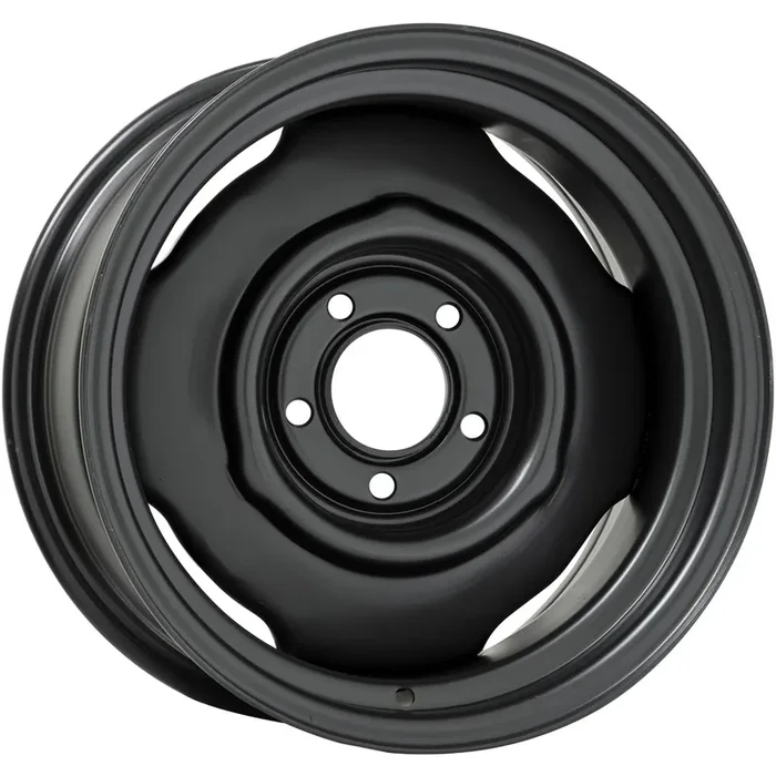 15×6 OE Chrysler Black 5X4″ bolt 3.75″ backspace