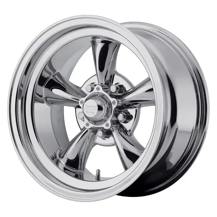 15×7 VN605 Torq Thrust D Chrome 5×4.5 bolt 3.76″ back