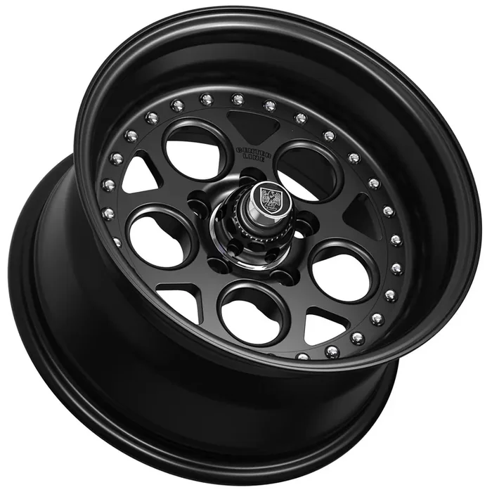 15×8 Satin Black REV 2.0 5×4.75in BP 4.5in BS