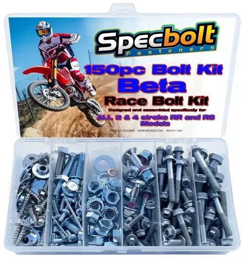 150pc Bolt Kit BETA RR RS SPECBOLT 250 300 350 390 400 430 450 480 498 520 525
