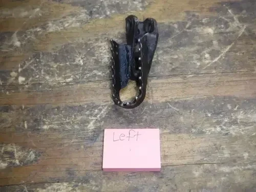 1991 Cr250 (A) Left Foot Peg Boot Rest Fram Fitting 1990 1991
