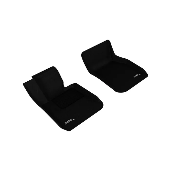 3D MAXpider Kagu 1st Row Floormat for 2012-2019 BMW 3 Series F30/F34 – Black [MPN: L1BM03711509]