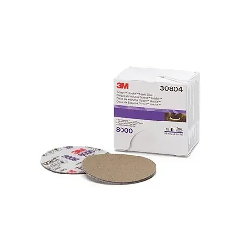 3M 3″ Trizact Hookit Foam Disc, 8000G – 30804