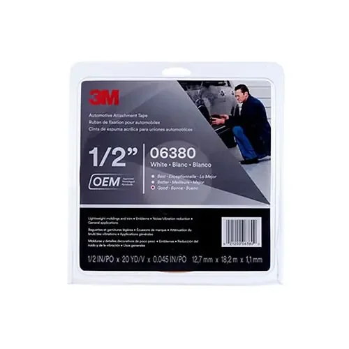 3M Automotive Attachment Tape – White