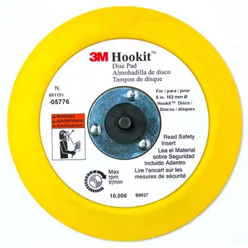 3M Hookit 6″ Disc Pad – 05776