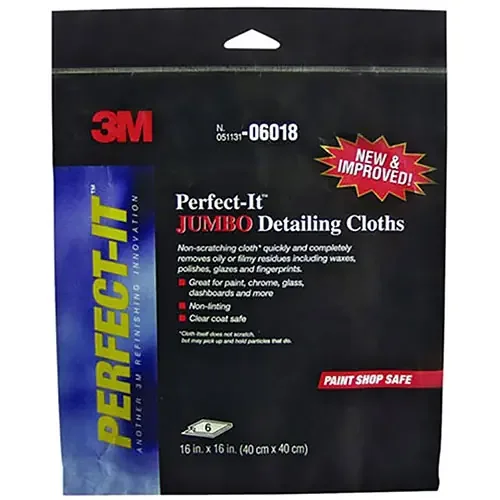 3M Perfect-It JUMBO Detailing Cloths – 06018