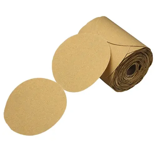 3M Stikit 5″ Gold Disc Rolls, 175 Discs/Roll