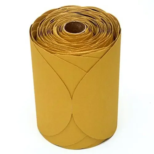 3M Stikit 6″ Gold Disc Rolls, 125-175 discs/roll