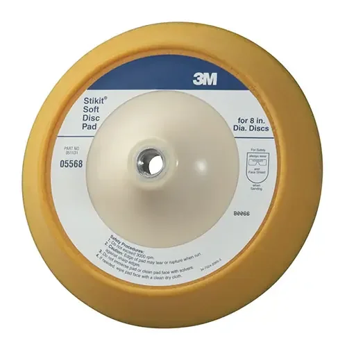 3M Stikit 8″ Soft Disc Pad – 05568