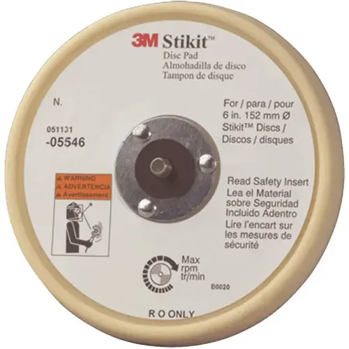 3M Stikit Low Profile 6″ Finishing Disc Pad – 05546