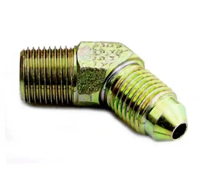 A-1 Products 45 Male Elbow 3 to 1/8 NPT Steel Fitting A1PST82303