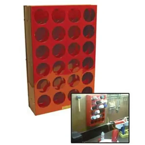 Aerosol Can Rack