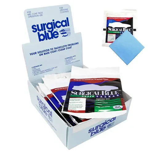 AES Surgical Blue Tack Rags – Box of 12