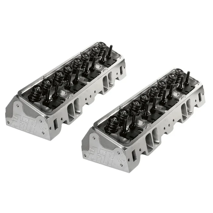 AFR Eliminator Street Cylinder Head – Assembled – 2.050 / 1.600 in Valves – 195 cc Intake – 65 cc Chamber – 1.290 in Springs – Angle Plug – Pair