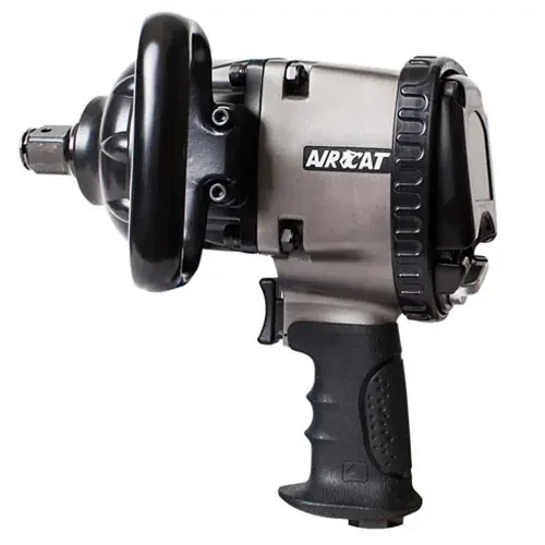 AIRCAT 1″ Heavy-Duty Aluminum Pistol Grip Impact Wrench – 1880P-A