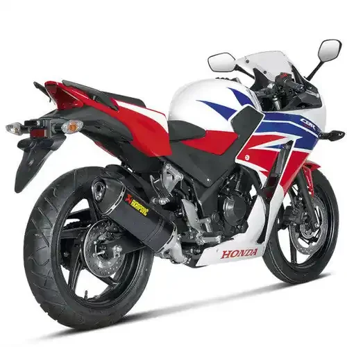 Akrapovic Carbon Fiber Slip-On Line Muffler for 2014 – 2016 Honda CBR300R