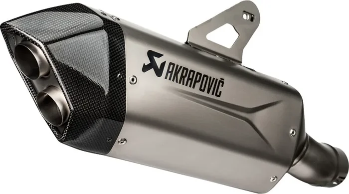 Akrapovic Titanium Slip-On Line Muffler for 2024 BMW R 1300 GS ~ 1811-4628; Titanium, Size One Size (TOS)