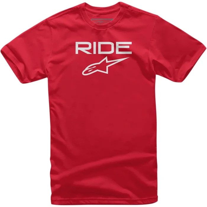ALPINESTARS 3030-16886 1038720003020L Ride 2.0 T-Shirt red/white – large