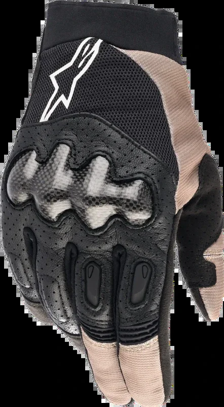 Alpinestars 482-9895M 3565023-9831-MD MEGAWATT GLOVES STONE/BLACK MD