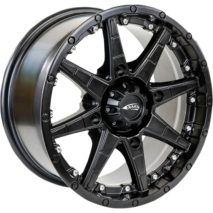 AMS 0230-0940 4750-046AS Roll’n 105 Wheel Wheel – Roll’n 105 – Front/Rear – Black – 14×7 – 4/137 – 5+2
