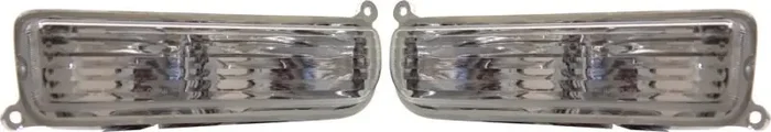 Anzo USA Bumper Lights in Chrome for 97-01 Jeep Cherokee XJ