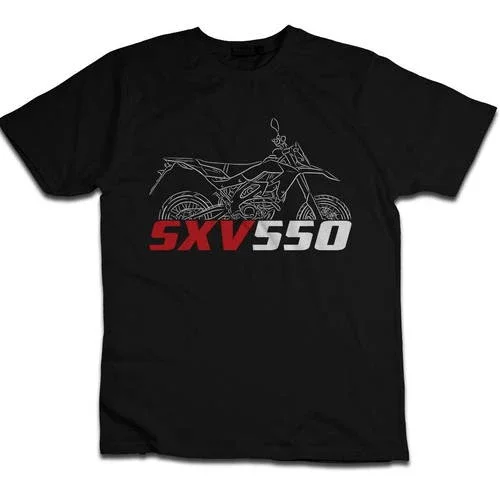 Aprilia SXV 550 2006 – 2011, Motorcycle Tee Shirt for Riders, S-5XL
