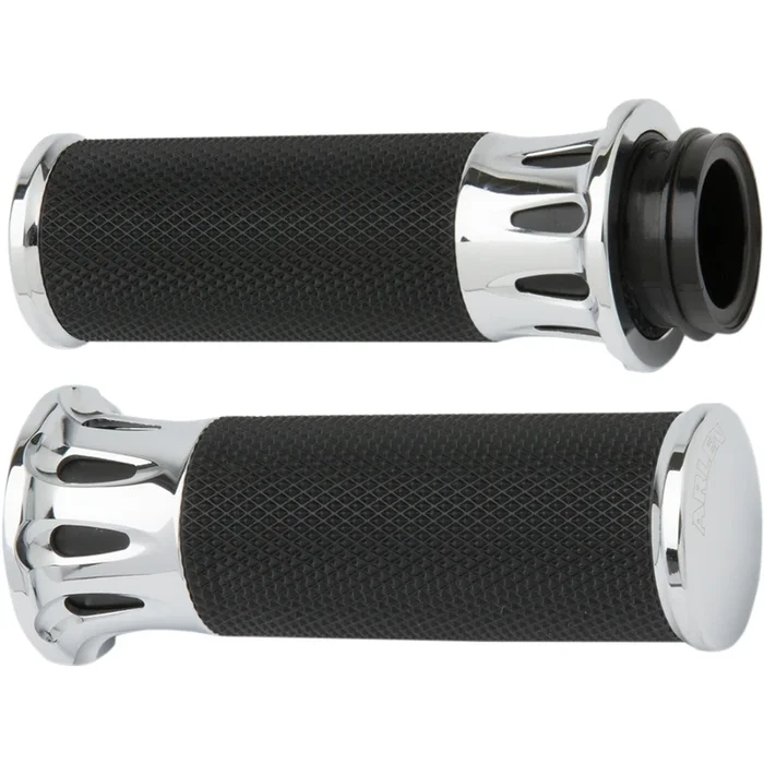 ARLEN NESS 0630-1033 07-316 Fusion Deep Cut Grips – Cable – Chrome