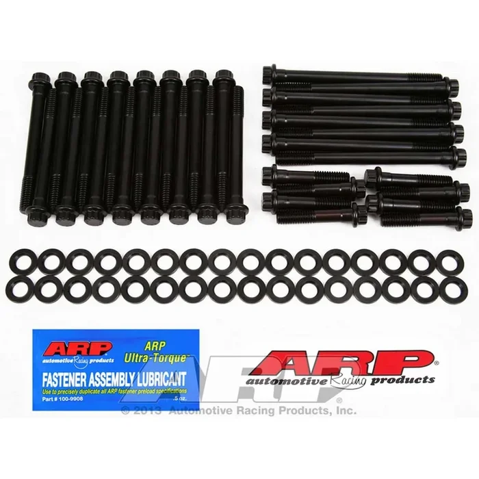 ARP High Performance Series Cylinder Head Bolt Kit – 12 Point Head – Chromoly – Black Oxide – Bowtie / Dart / Pro / World – Big Block Chevy