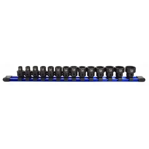 Astro Pneumatic 14-pc. 3/8″ Drive Nano Impact Sockets – Metric – 78314