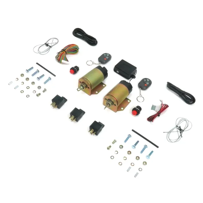 Auto-Loc Shaved Door Handle Kit – 2-Doors – 4 Function – 35 lb Solenoids