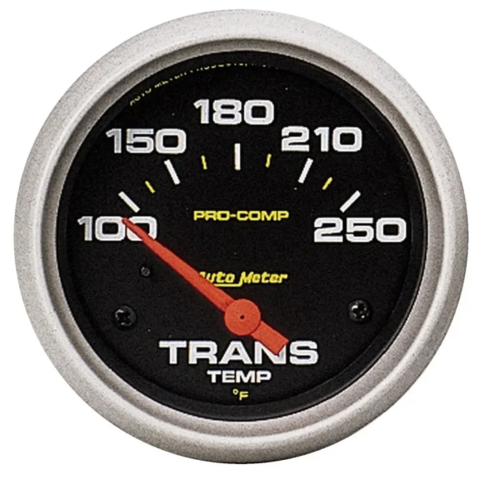 Auto Meter Pro-Comp Electric Transmission Temperature Gauge – 2-5/8 ” – 100-250