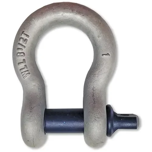 B/A 7/8″ Carbon Screw Pin Anchor Shackle WLL 6 1/2 Tons