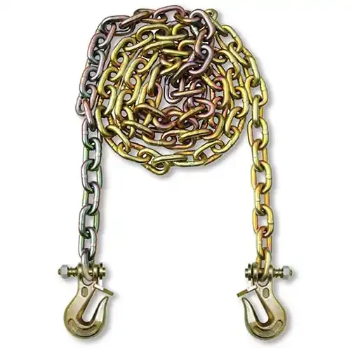 B/A G70 3/8″ Chain With Twist Lock, 20‘ WLL 6600 LBS – 2 Hooks