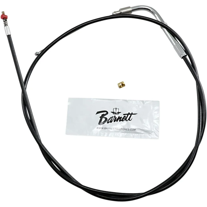 Barnett Performance Extended 3 ” Black Idle Cable for ’02 – ’07 FLHR [MPN: 101-30-40016-03]
