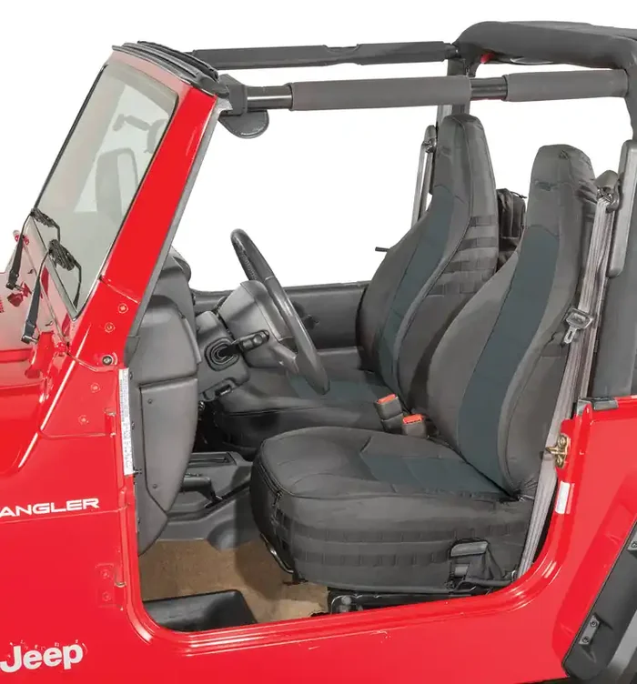 Bartact Mil-Spec Super Front Seat Covers for 97-02 Jeep Wrangler TJ