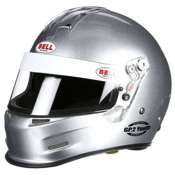 Bell GP2 Youth Helmet – Metallic Silver