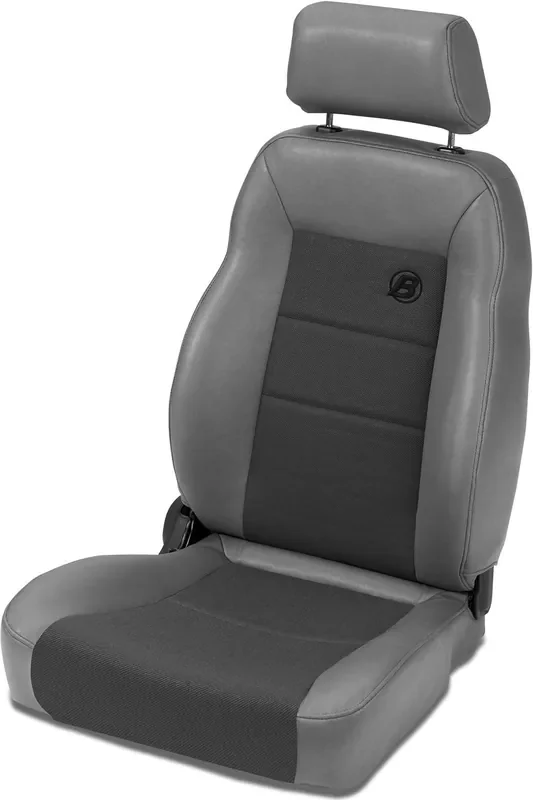 Bestop TrailMax II Pro Front Driver Seat in Fabric for 76-06 Jeep CJ-5, CJ-7, CJ-8, Wrangler YJ, TJ & Unlimited