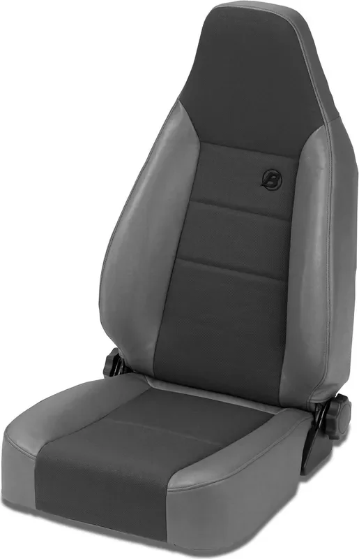 Bestop TrailMax II Sport Front Seat in Fabric for 76-06 Jeep CJ-5, CJ-7, CJ-8 Scrambler, Wrangler YJ, TJ & Unlimited