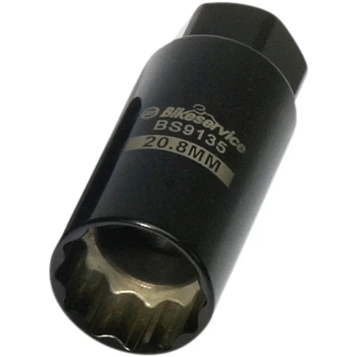 BIKESERVICE 3801-0384 BS9135 Thin Wall Spark Plug Socket Plug Socket – Thin – 21 mm