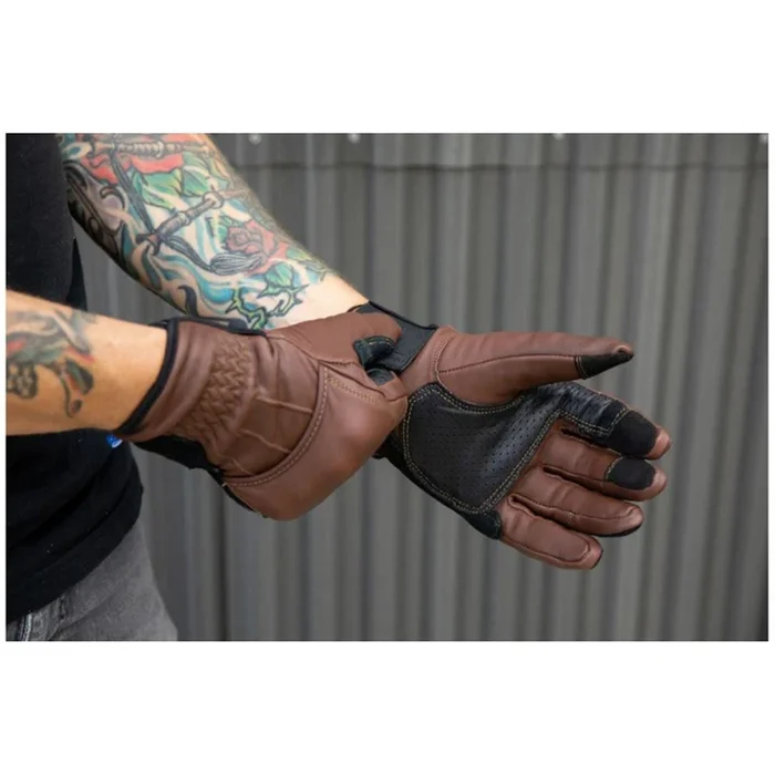 Biltwell Inc. Belden Gloves – Chocolate – 2X-Large [MPN: 1505-0201-306]