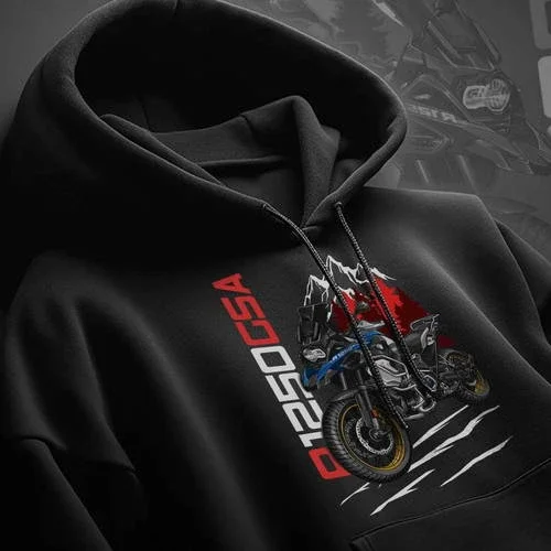 BMW R1250GS 2019-2020 Adventure Rally HP on Hoodie for Riders