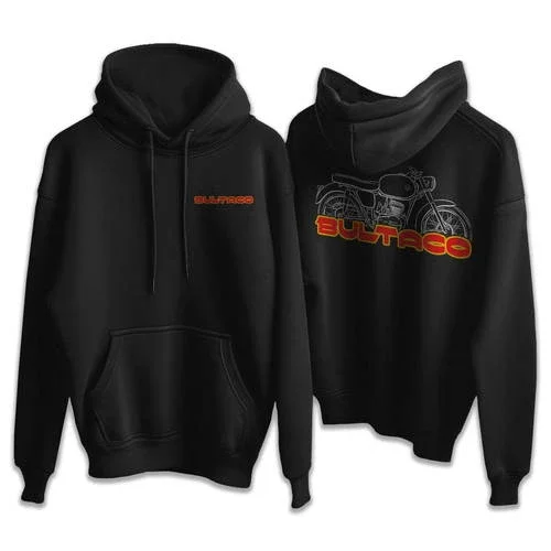Bultaco 200 1962-1964 Hoodie, Motorcycle Pullover Hoodie for Riders