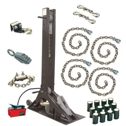 CHAMP® “Olympian” 10-Ton Pulling Post Starter Kit with 4007 Post 4021
