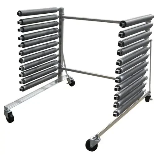 CHAMP® Aluminum 10-Slot Mobile Windshield Rack 6265