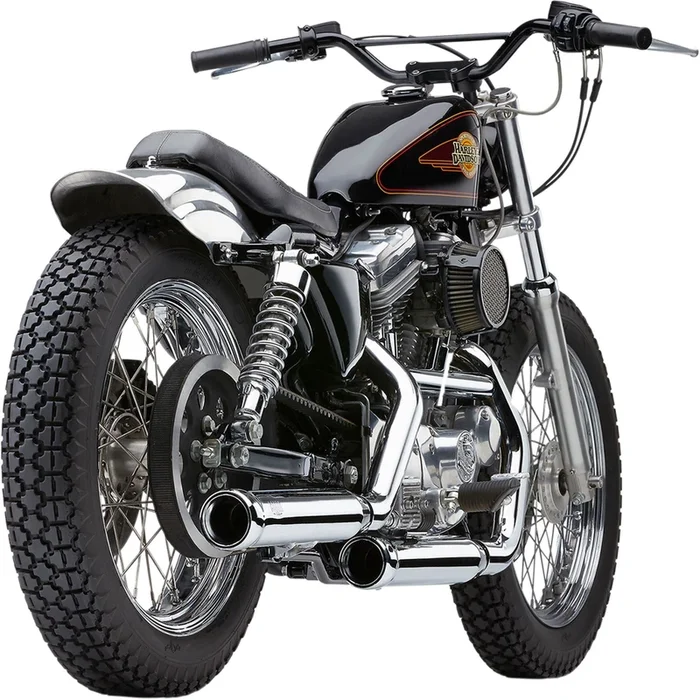 Cobra Neighbor Hater Mufflers – Chrome – For Harley XL ’86-’03 [MPN: 6036]